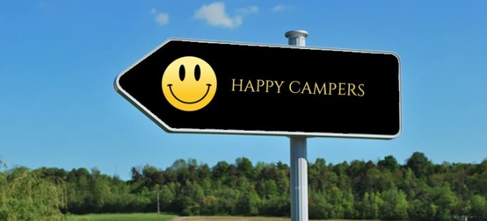 skylt happe Campers
